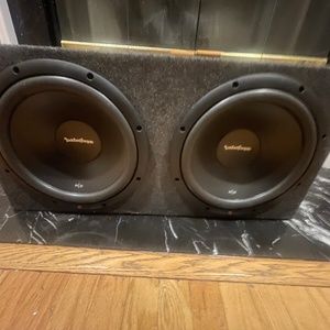 12in subwoofer and amp